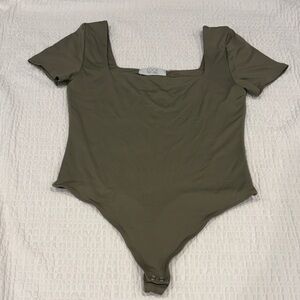 Lock the label Olive Green Bodysuit